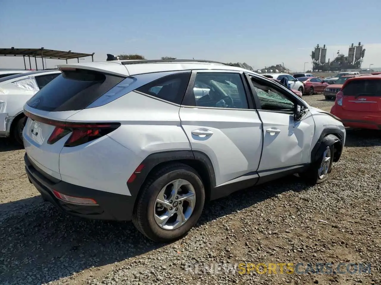 3 Photograph of a damaged car 5NMJA3DE6RH430783 HYUNDAI TUCSON 2024