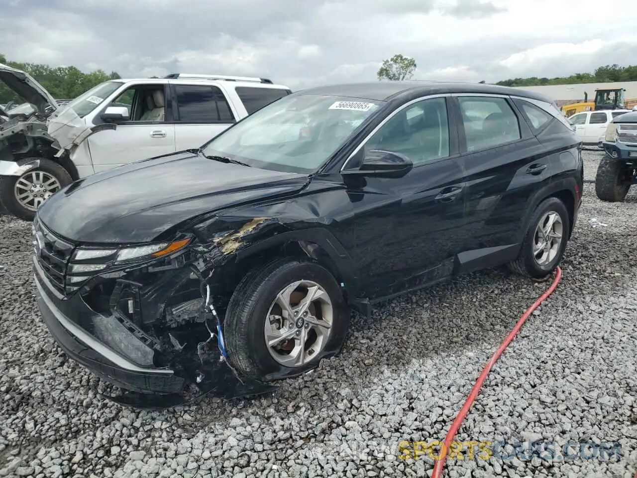 1 Photograph of a damaged car 5NMJA3DE7RH341112 HYUNDAI TUCSON 2024