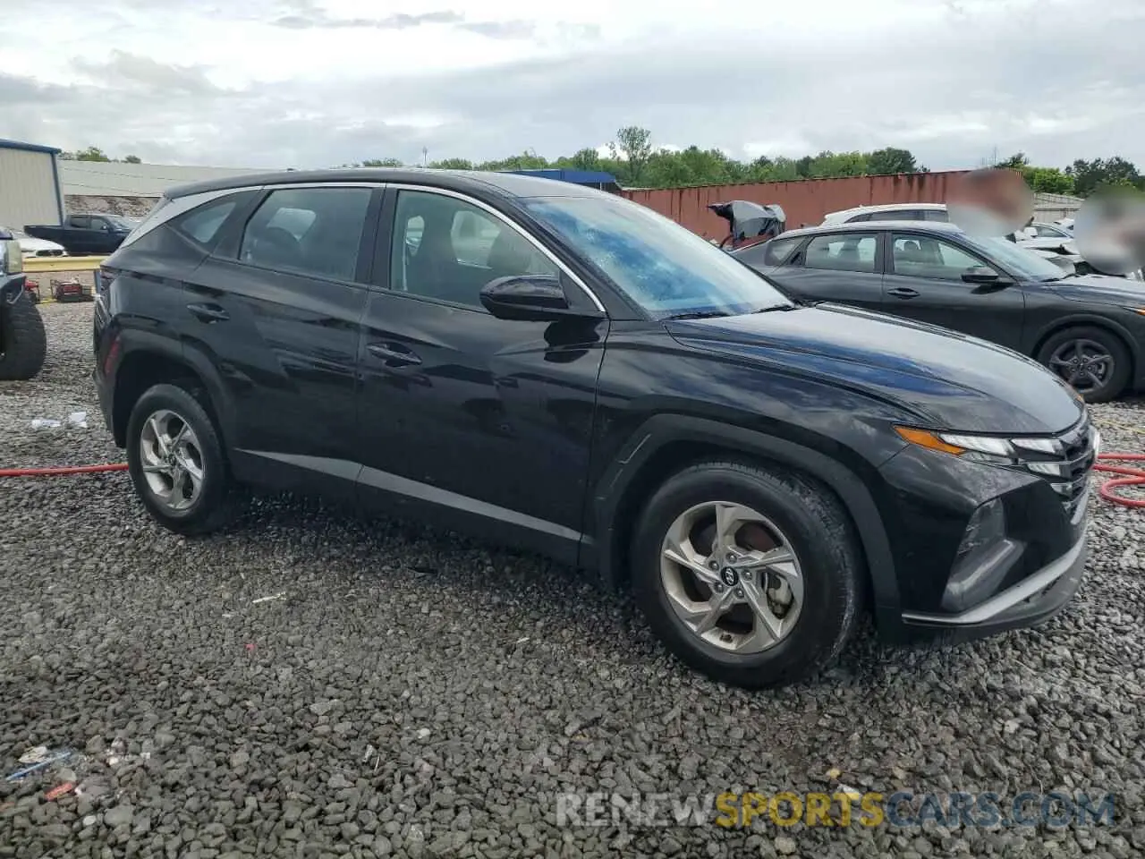 4 Photograph of a damaged car 5NMJA3DE7RH341112 HYUNDAI TUCSON 2024
