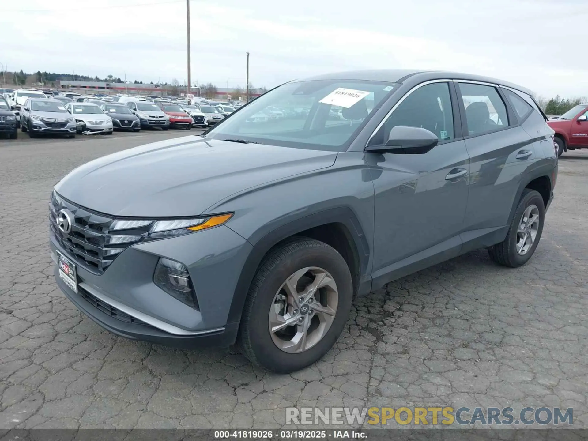 2 Photograph of a damaged car 5NMJACDE4RH400357 HYUNDAI TUCSON 2024