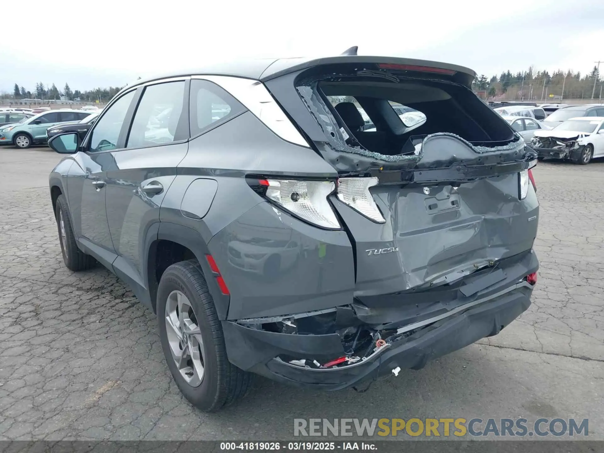 3 Photograph of a damaged car 5NMJACDE4RH400357 HYUNDAI TUCSON 2024