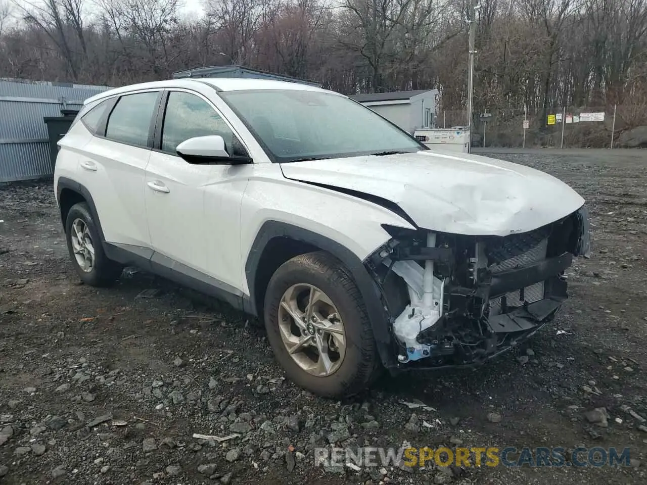 4 Photograph of a damaged car 5NMJACDE6RH436180 HYUNDAI TUCSON 2024