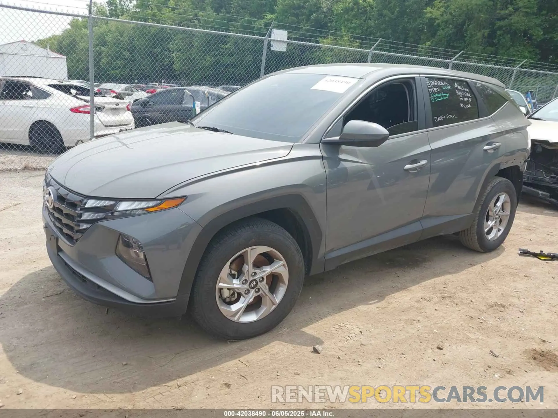 2 Photograph of a damaged car 5NMJACDE9RH392272 HYUNDAI TUCSON 2024