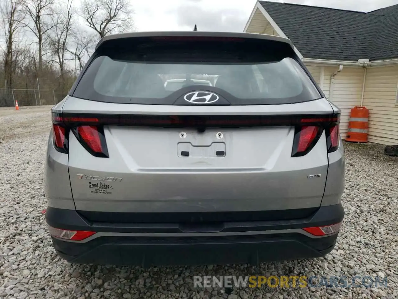 6 Photograph of a damaged car 5NMJACDE9RH413993 HYUNDAI TUCSON 2024