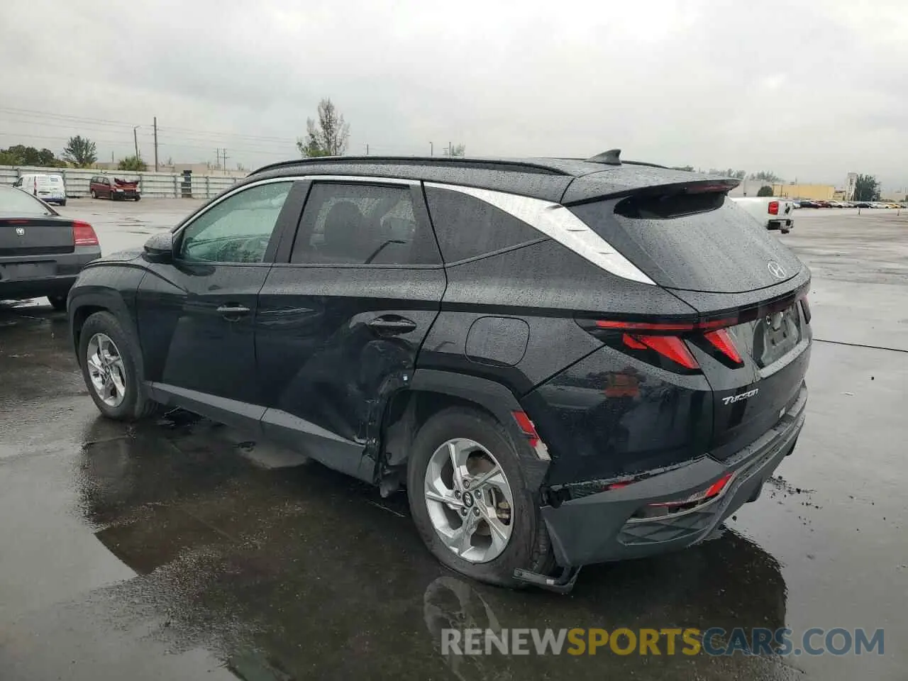 2 Photograph of a damaged car 5NMJB3DE0RH342034 HYUNDAI TUCSON 2024