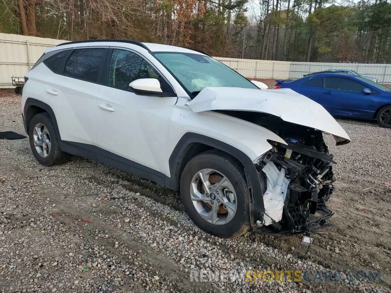 4 Photograph of a damaged car 5NMJB3DE0RH366009 HYUNDAI TUCSON 2024