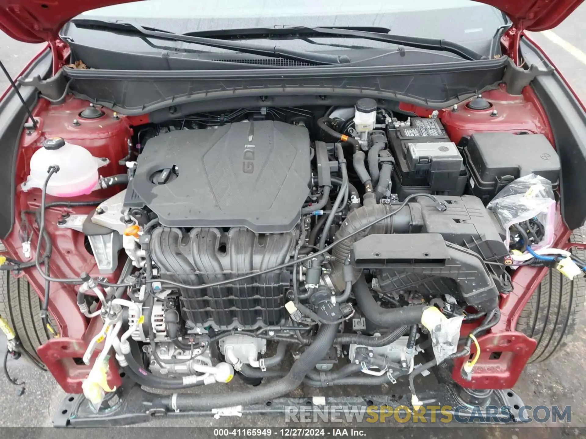 10 Photograph of a damaged car 5NMJB3DE0RH414933 HYUNDAI TUCSON 2024