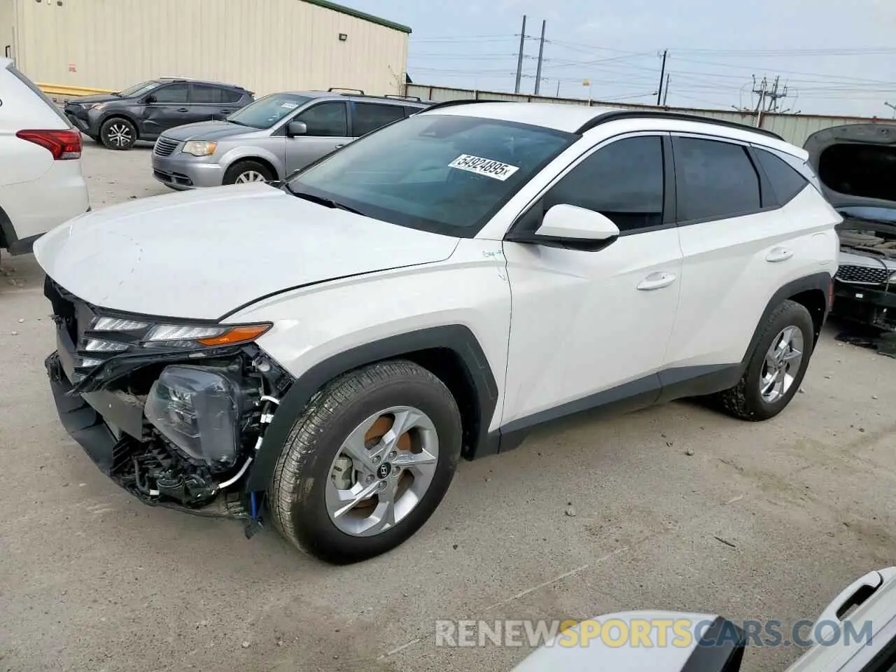 1 Photograph of a damaged car 5NMJB3DE1RH320219 HYUNDAI TUCSON 2024
