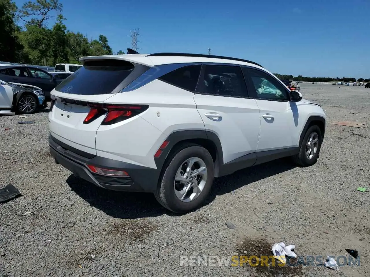 3 Photograph of a damaged car 5NMJB3DE1RH358937 HYUNDAI TUCSON 2024