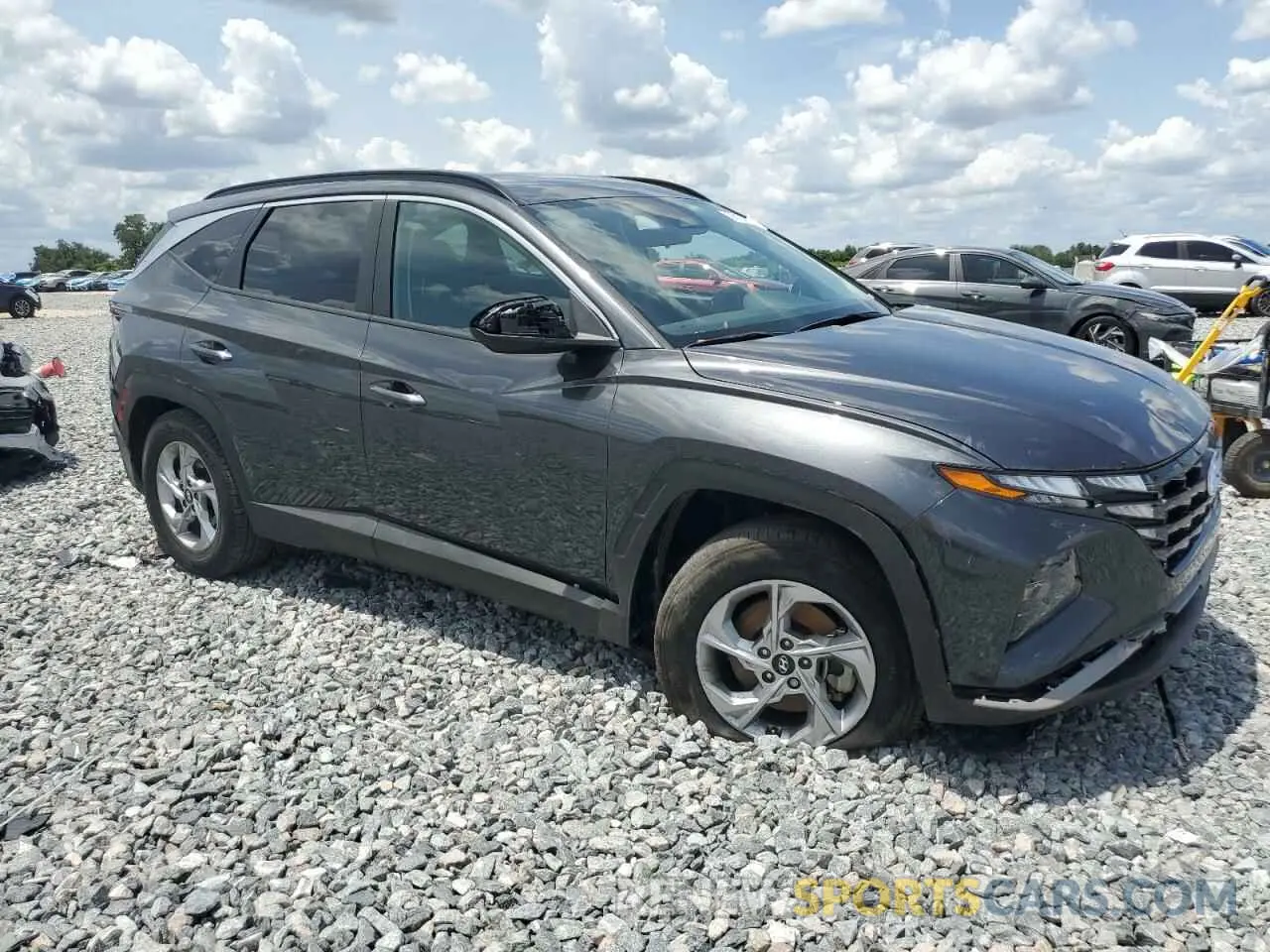 4 Photograph of a damaged car 5NMJB3DE1RH365063 HYUNDAI TUCSON 2024