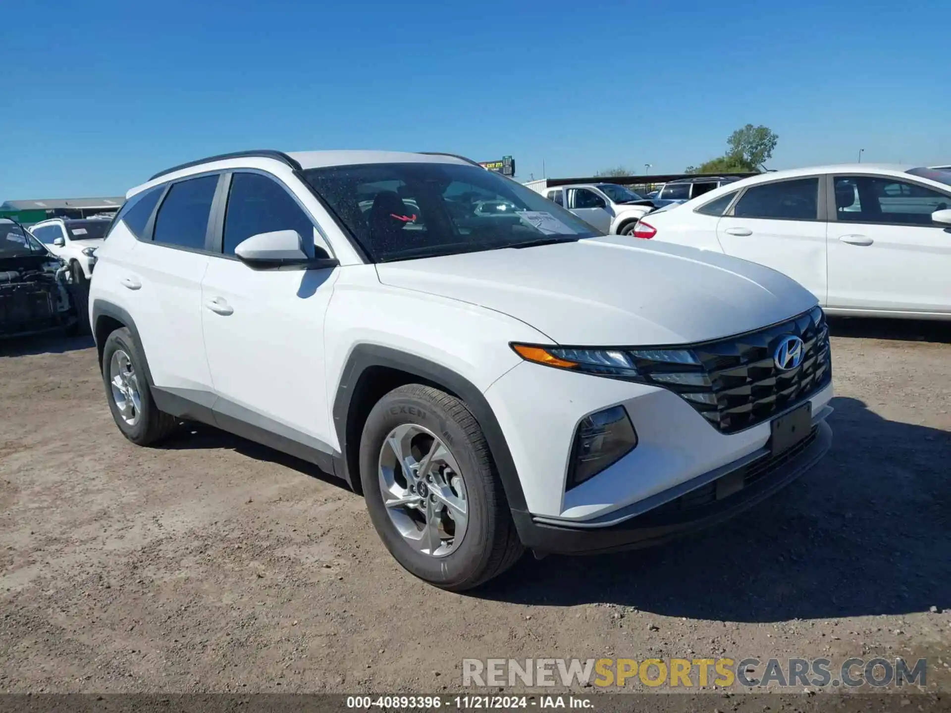 1 Photograph of a damaged car 5NMJB3DE1RH378685 HYUNDAI TUCSON 2024