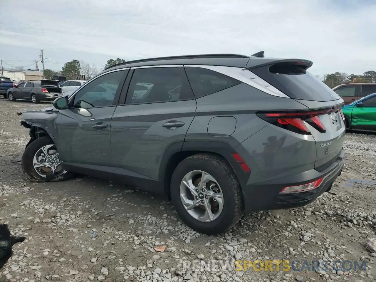 2 Photograph of a damaged car 5NMJB3DE1RH383482 HYUNDAI TUCSON 2024