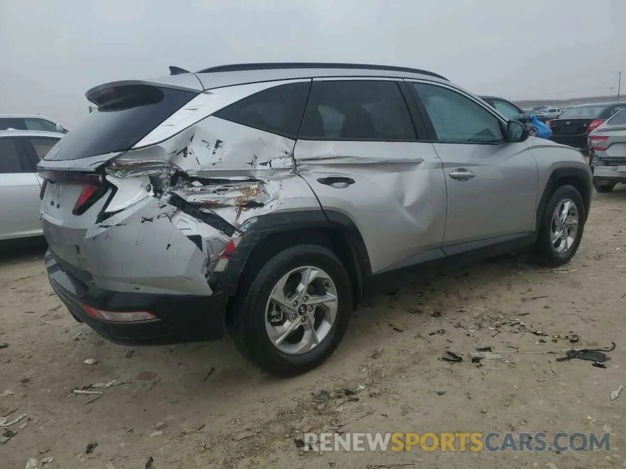 3 Photograph of a damaged car 5NMJB3DE2RH376797 HYUNDAI TUCSON 2024