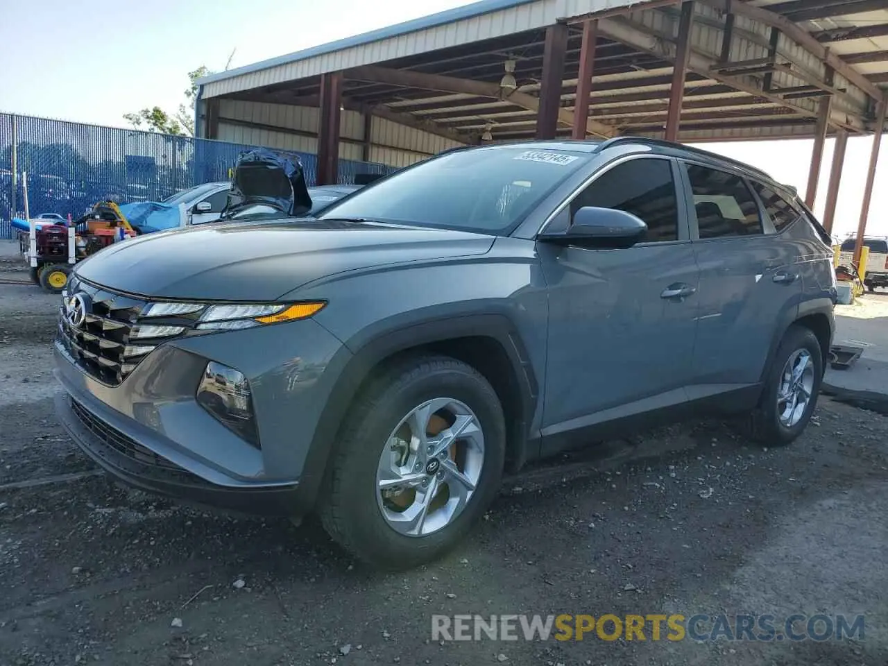1 Photograph of a damaged car 5NMJB3DE2RH395253 HYUNDAI TUCSON 2024