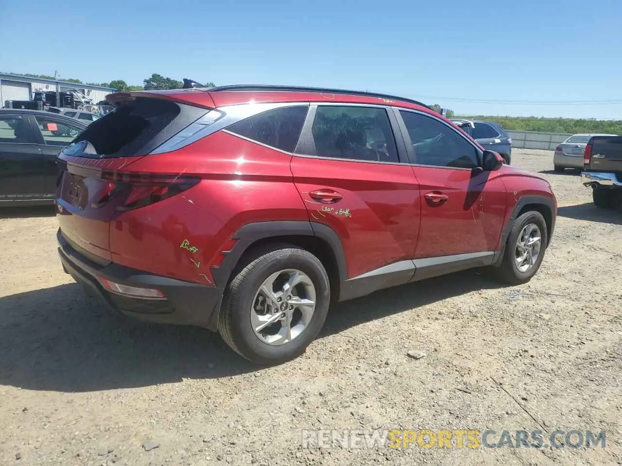 3 Photograph of a damaged car 5NMJB3DE2RH416151 HYUNDAI TUCSON 2024