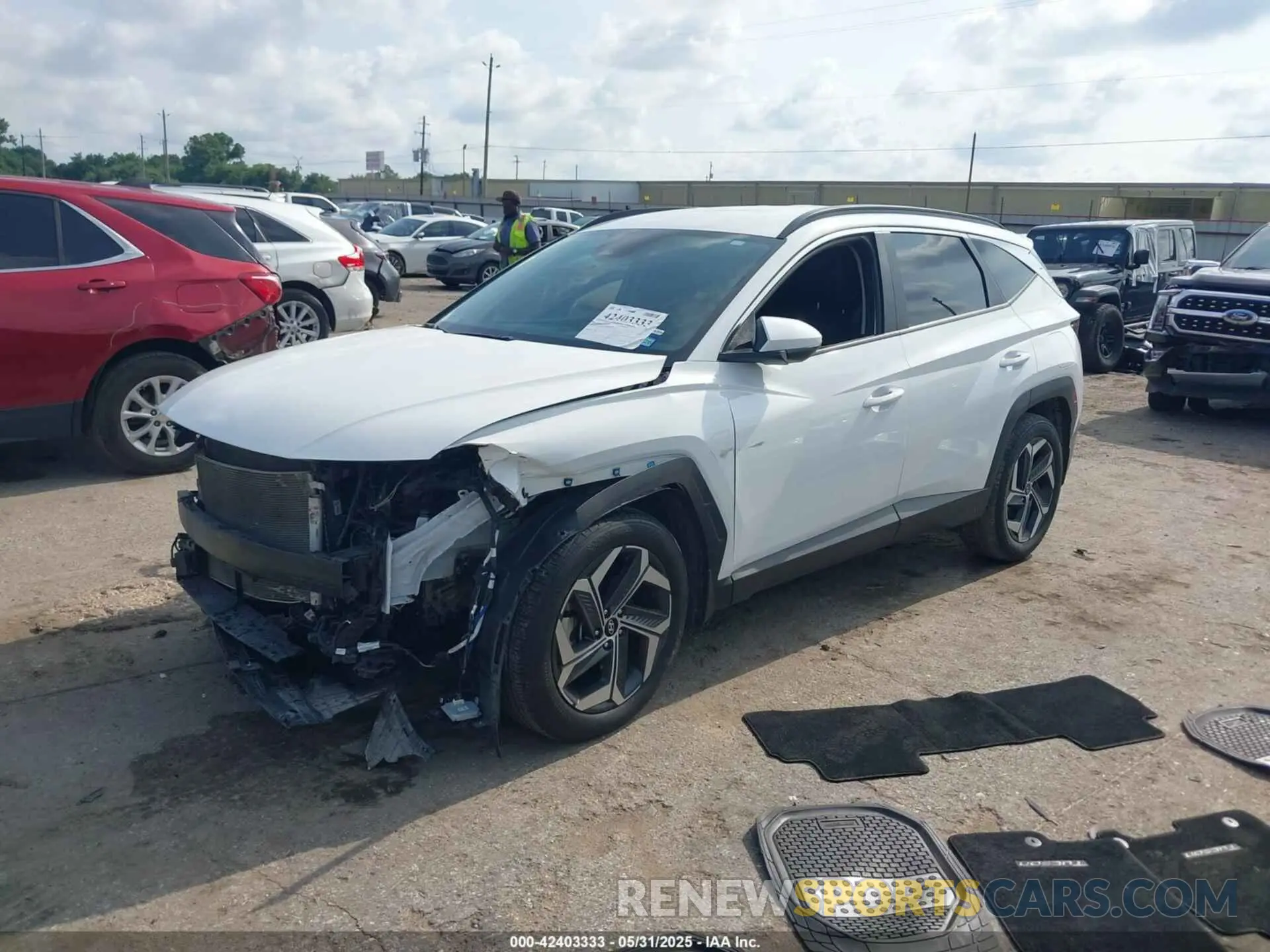 2 Photograph of a damaged car 5NMJB3DE2RH420443 HYUNDAI TUCSON 2024