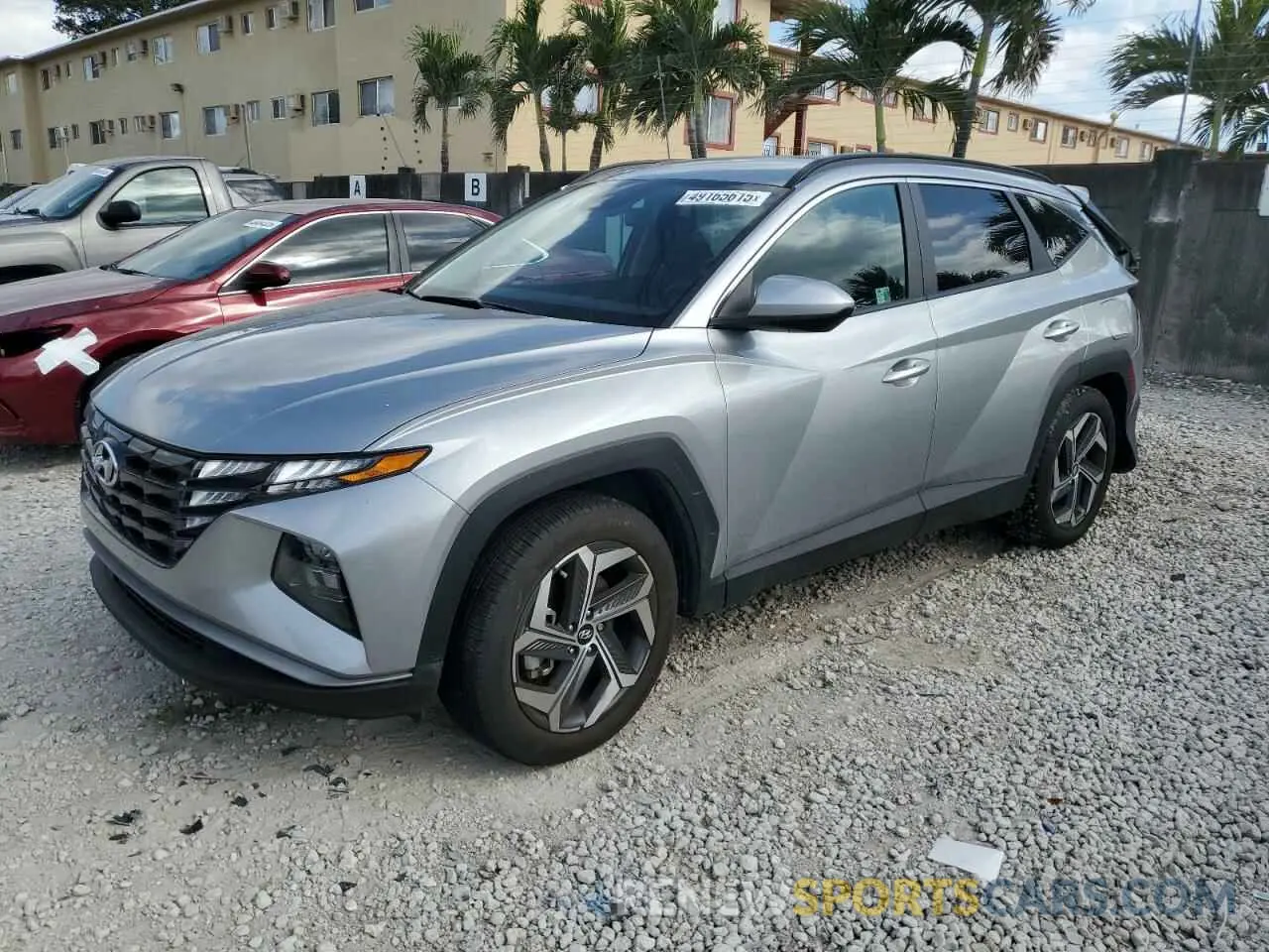 1 Photograph of a damaged car 5NMJB3DE2RH426808 HYUNDAI TUCSON 2024
