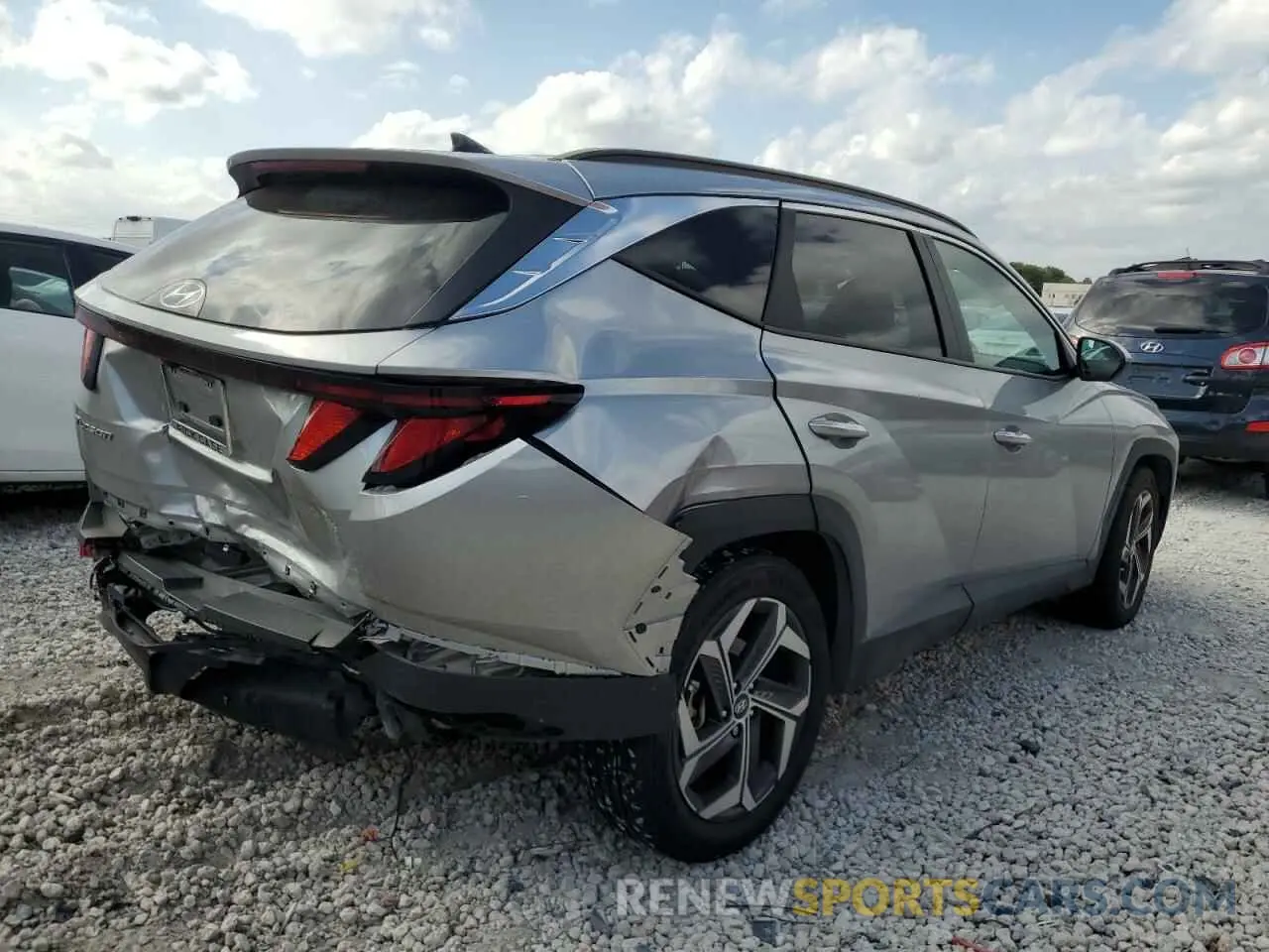 3 Photograph of a damaged car 5NMJB3DE2RH426808 HYUNDAI TUCSON 2024