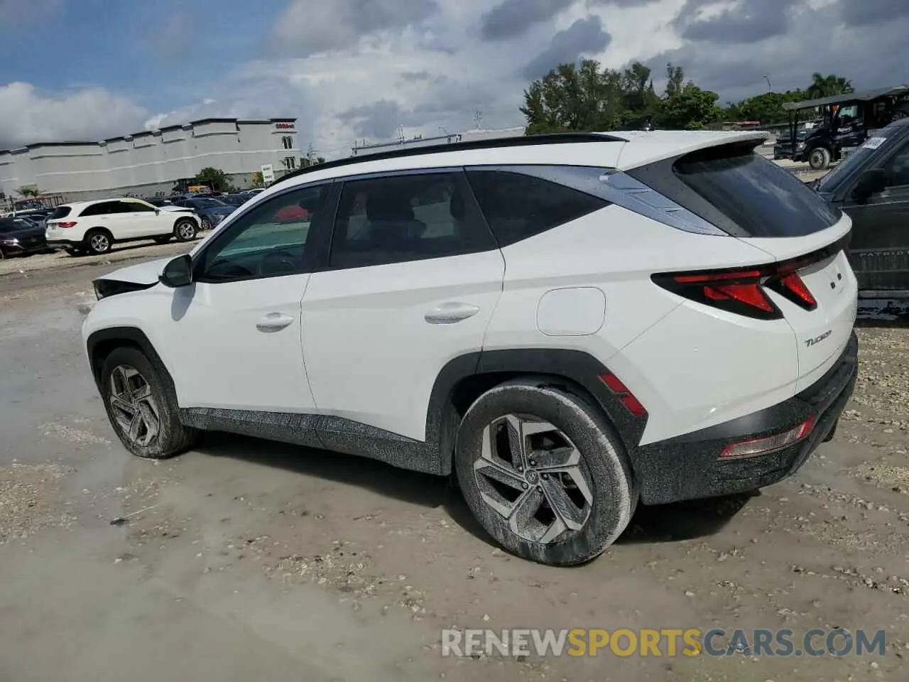 2 Photograph of a damaged car 5NMJB3DE2RH428476 HYUNDAI TUCSON 2024
