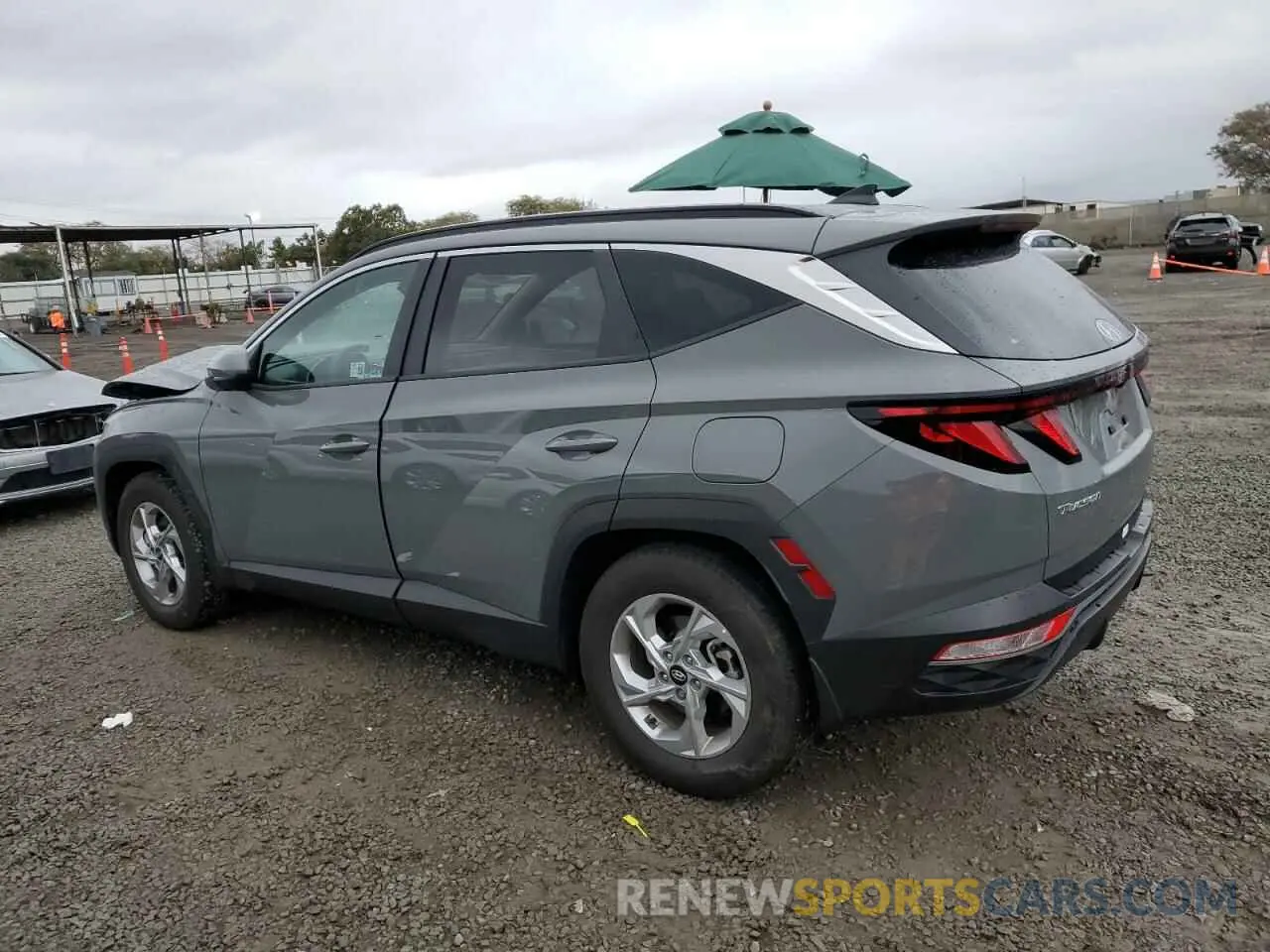 2 Photograph of a damaged car 5NMJB3DE3RH406325 HYUNDAI TUCSON 2024