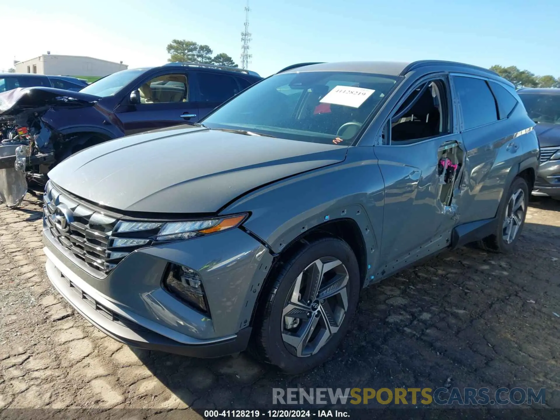 2 Photograph of a damaged car 5NMJB3DE3RH423299 HYUNDAI TUCSON 2024