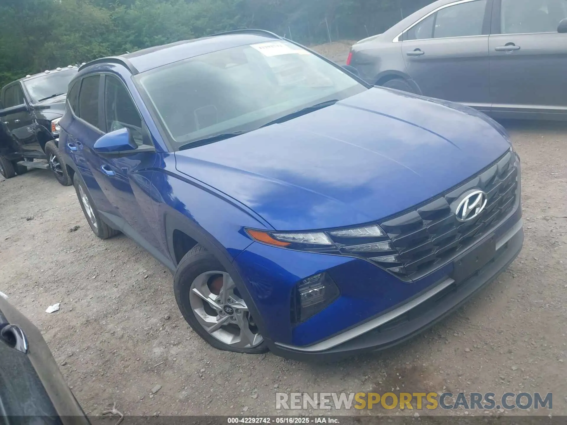 1 Photograph of a damaged car 5NMJB3DE4RH354378 HYUNDAI TUCSON 2024