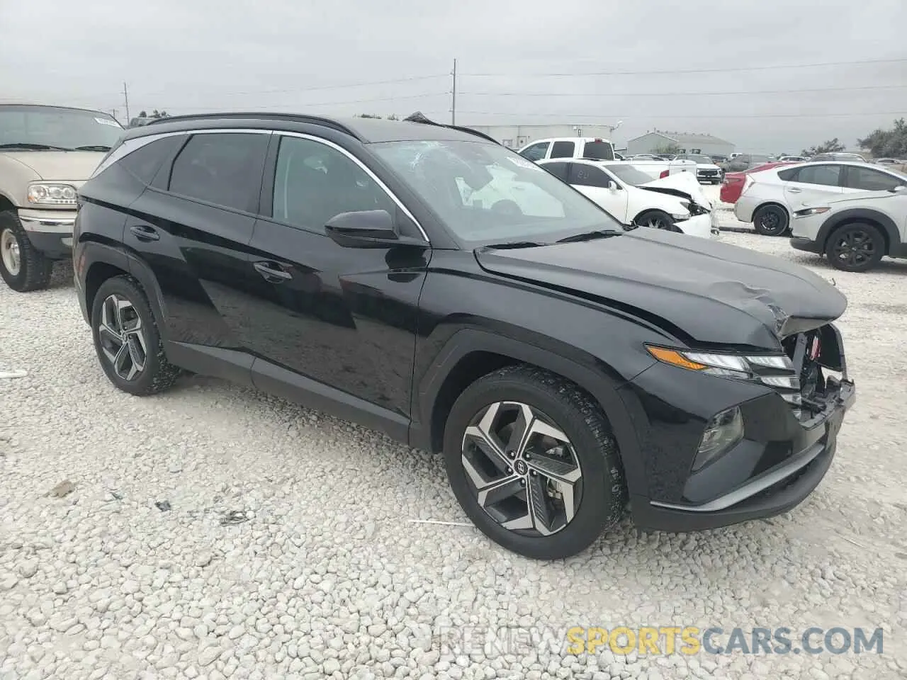 4 Photograph of a damaged car 5NMJB3DE4RH426051 HYUNDAI TUCSON 2024