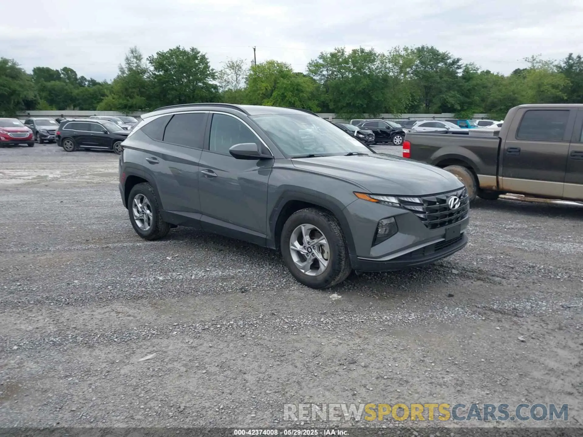 1 Photograph of a damaged car 5NMJB3DE5RH329392 HYUNDAI TUCSON 2024