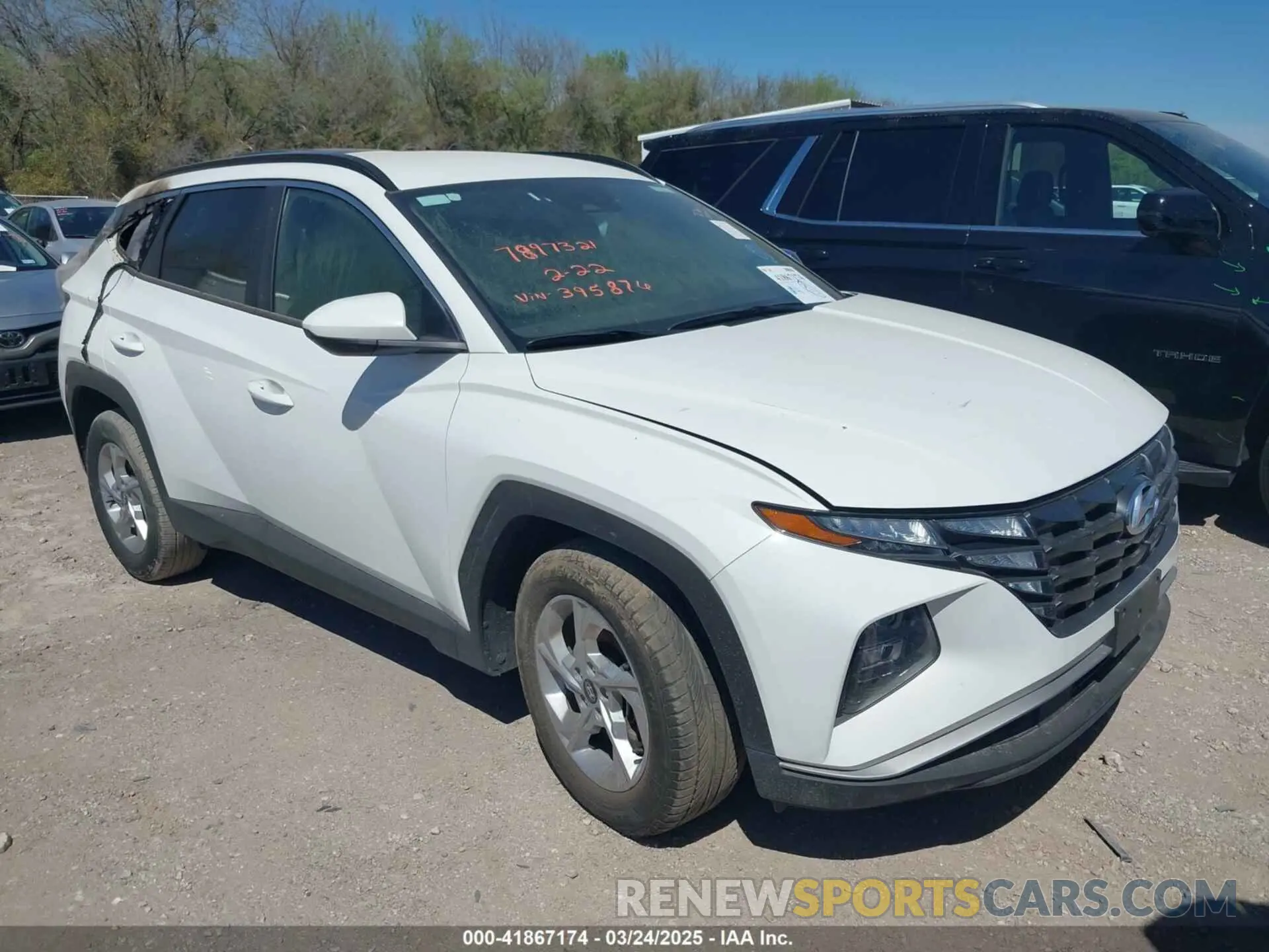 1 Photograph of a damaged car 5NMJB3DE5RH395876 HYUNDAI TUCSON 2024