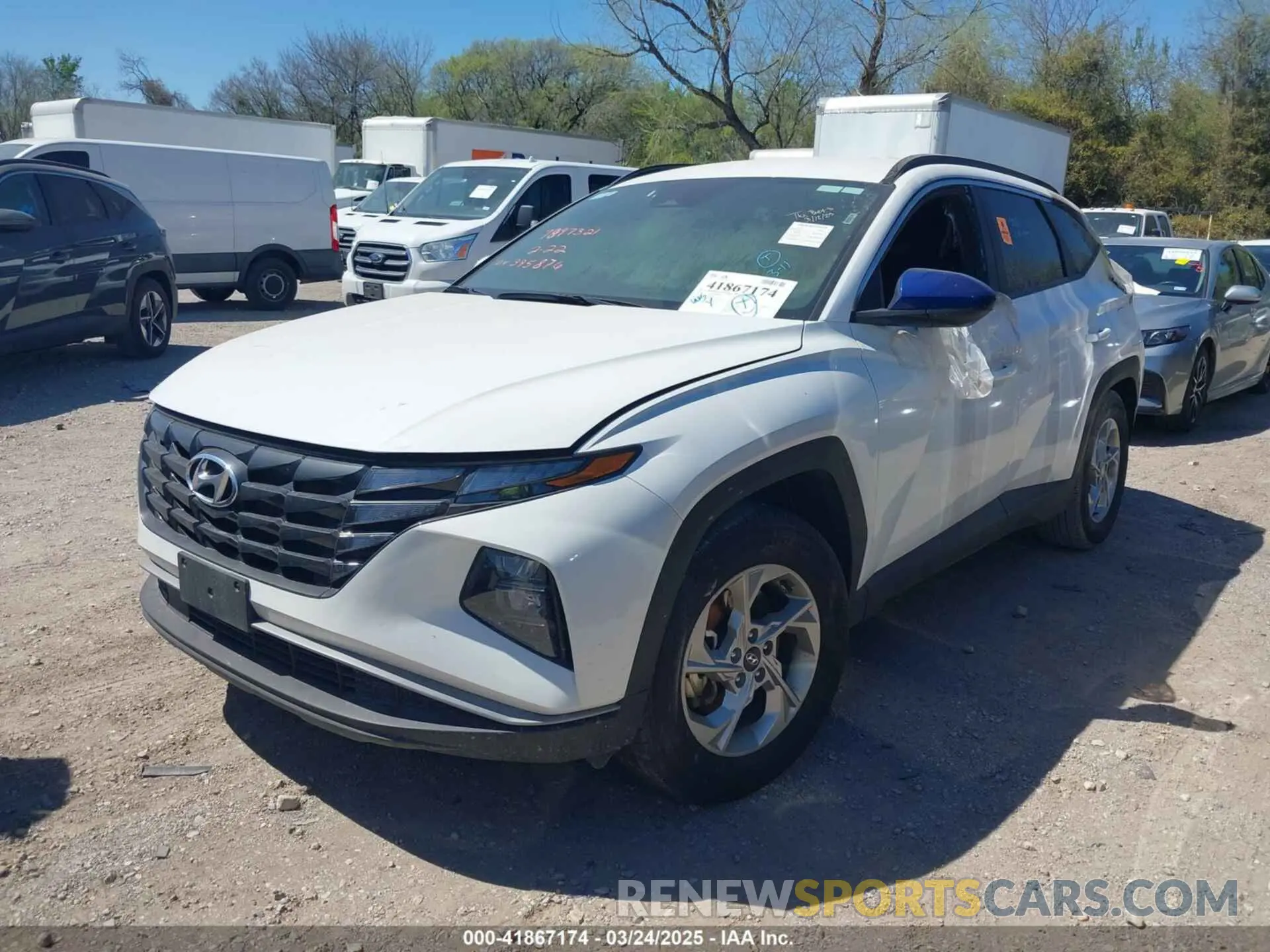 2 Photograph of a damaged car 5NMJB3DE5RH395876 HYUNDAI TUCSON 2024