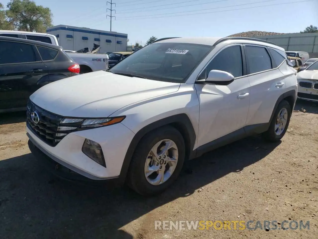 1 Photograph of a damaged car 5NMJB3DE6RH373630 HYUNDAI TUCSON 2024