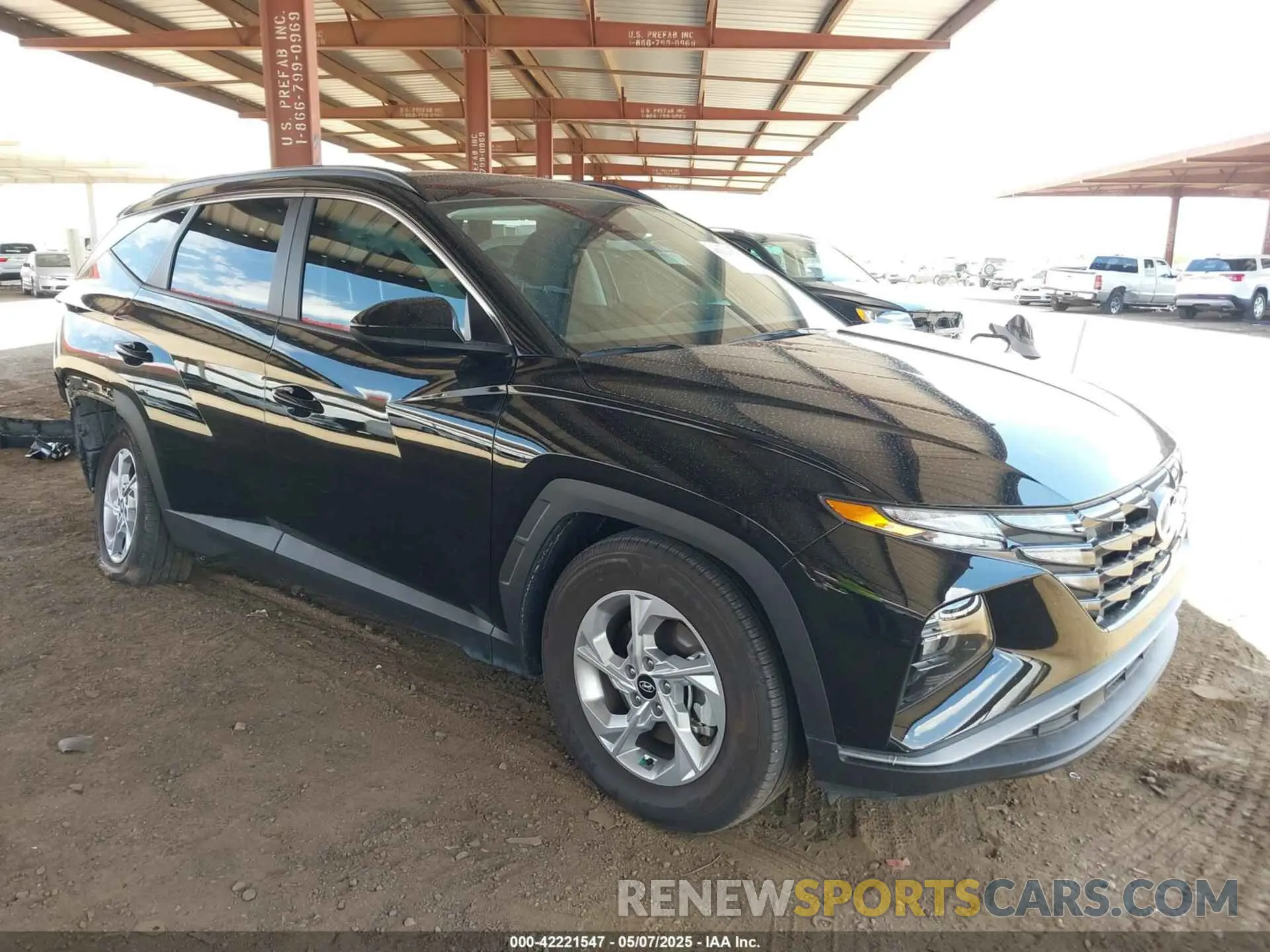 1 Photograph of a damaged car 5NMJB3DE6RH389505 HYUNDAI TUCSON 2024