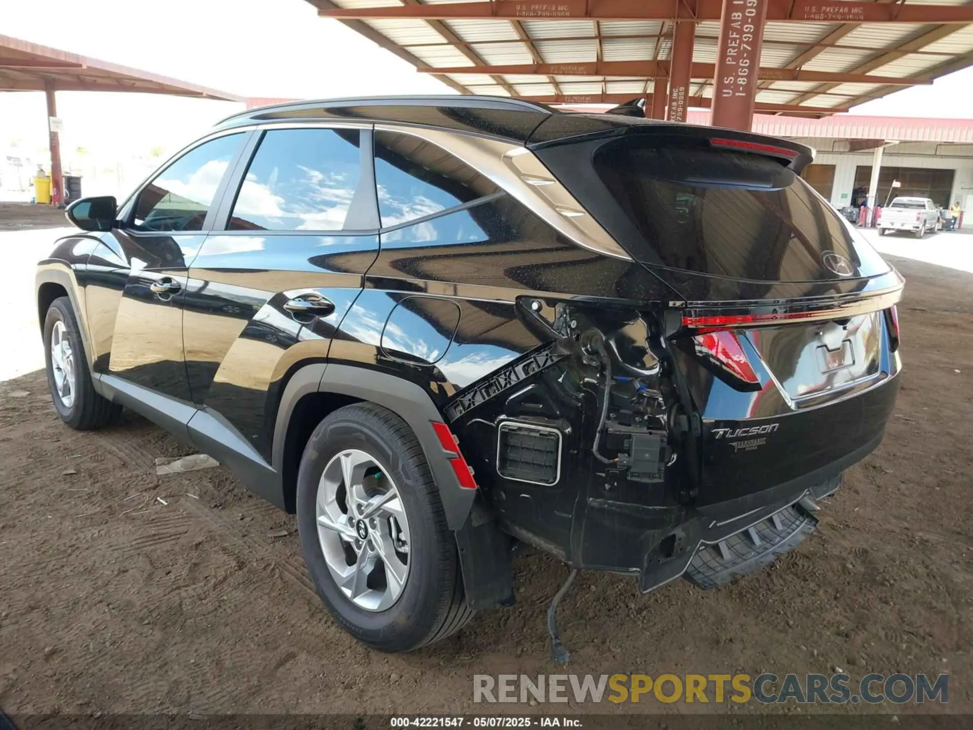 3 Photograph of a damaged car 5NMJB3DE6RH389505 HYUNDAI TUCSON 2024