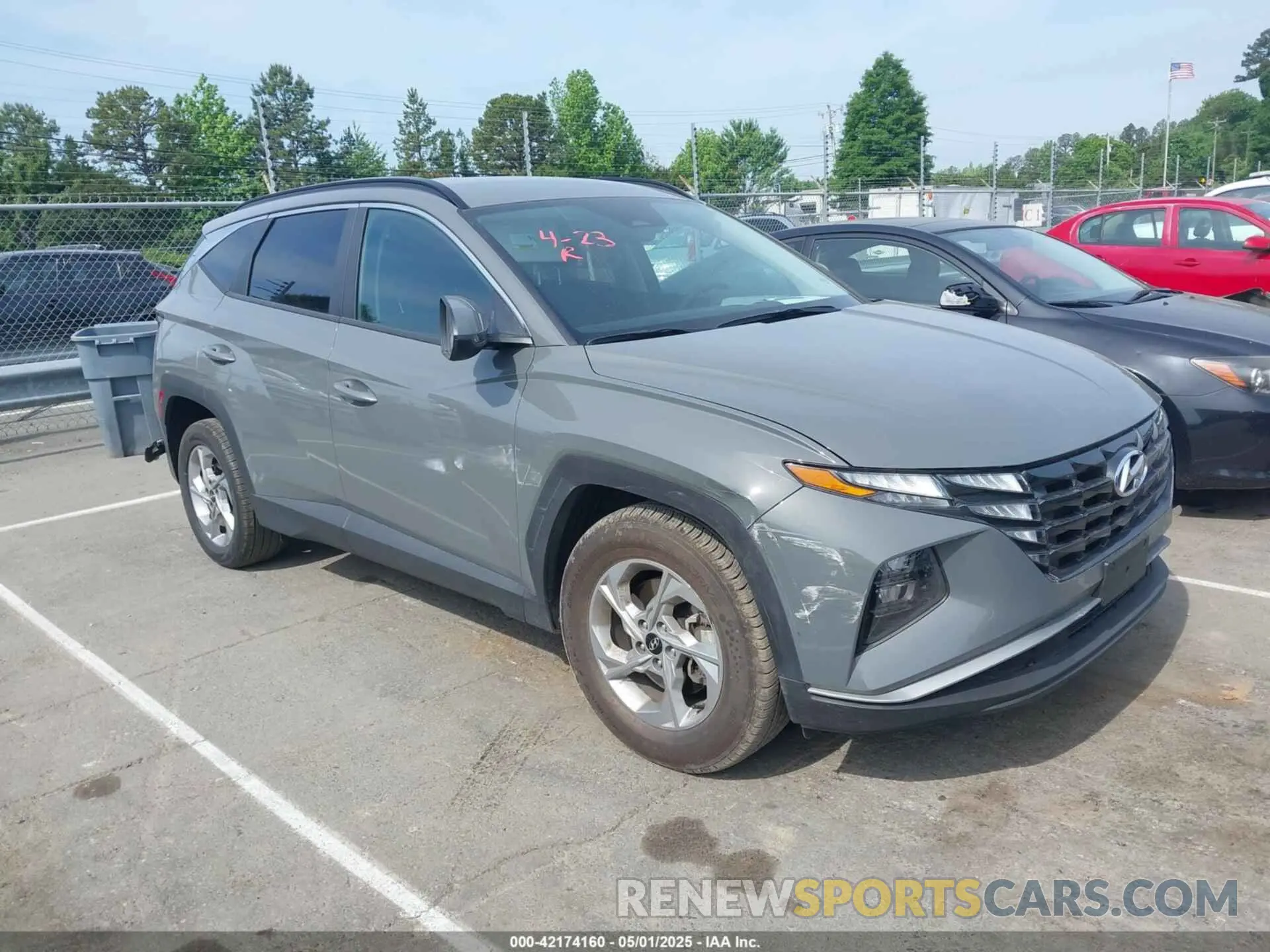 1 Photograph of a damaged car 5NMJB3DE6RH390623 HYUNDAI TUCSON 2024