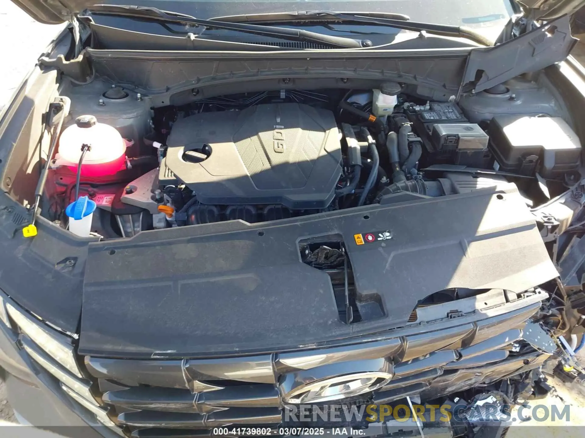 10 Photograph of a damaged car 5NMJB3DE6RH395675 HYUNDAI TUCSON 2024