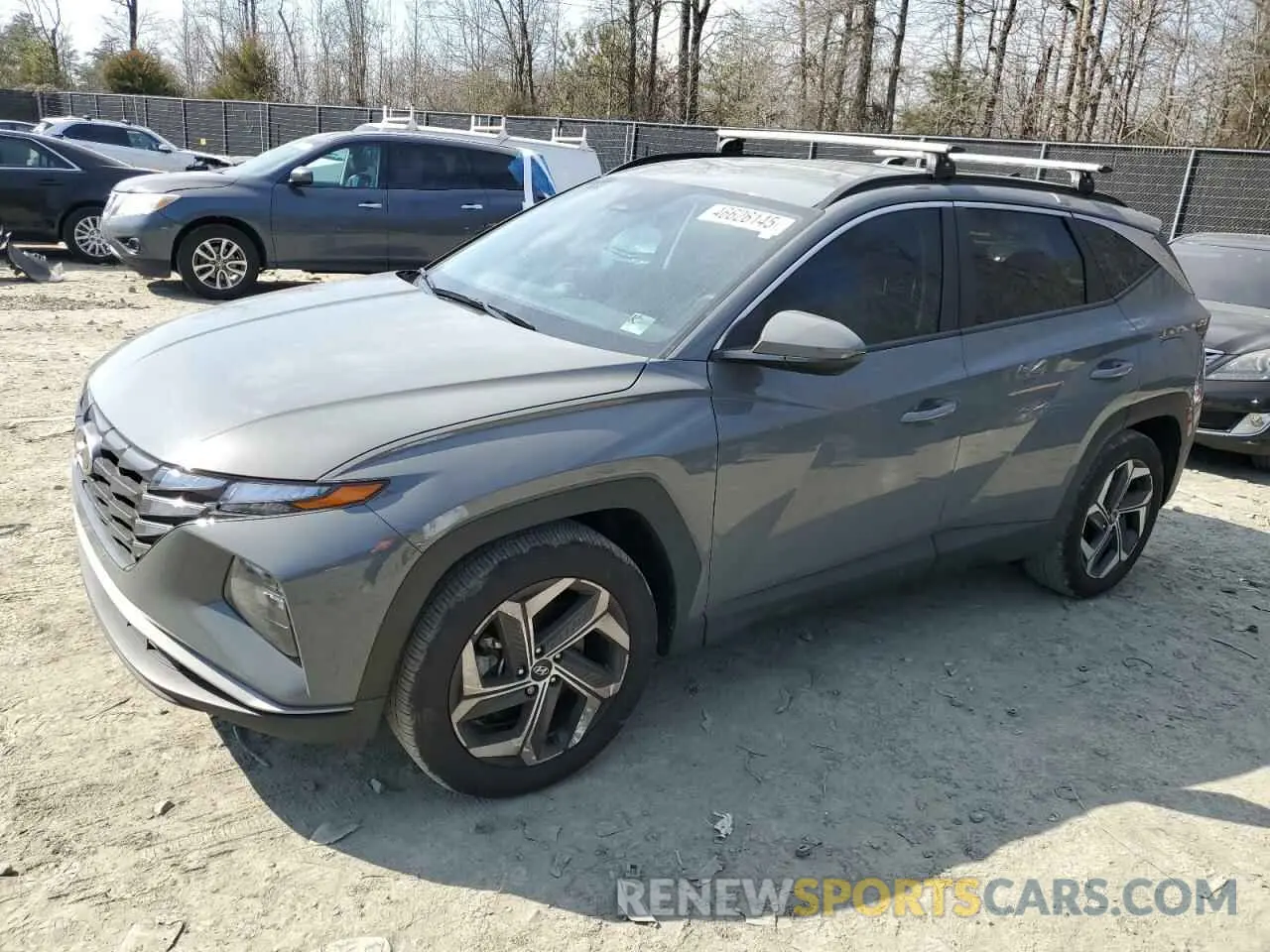 1 Photograph of a damaged car 5NMJB3DE6RH423992 HYUNDAI TUCSON 2024