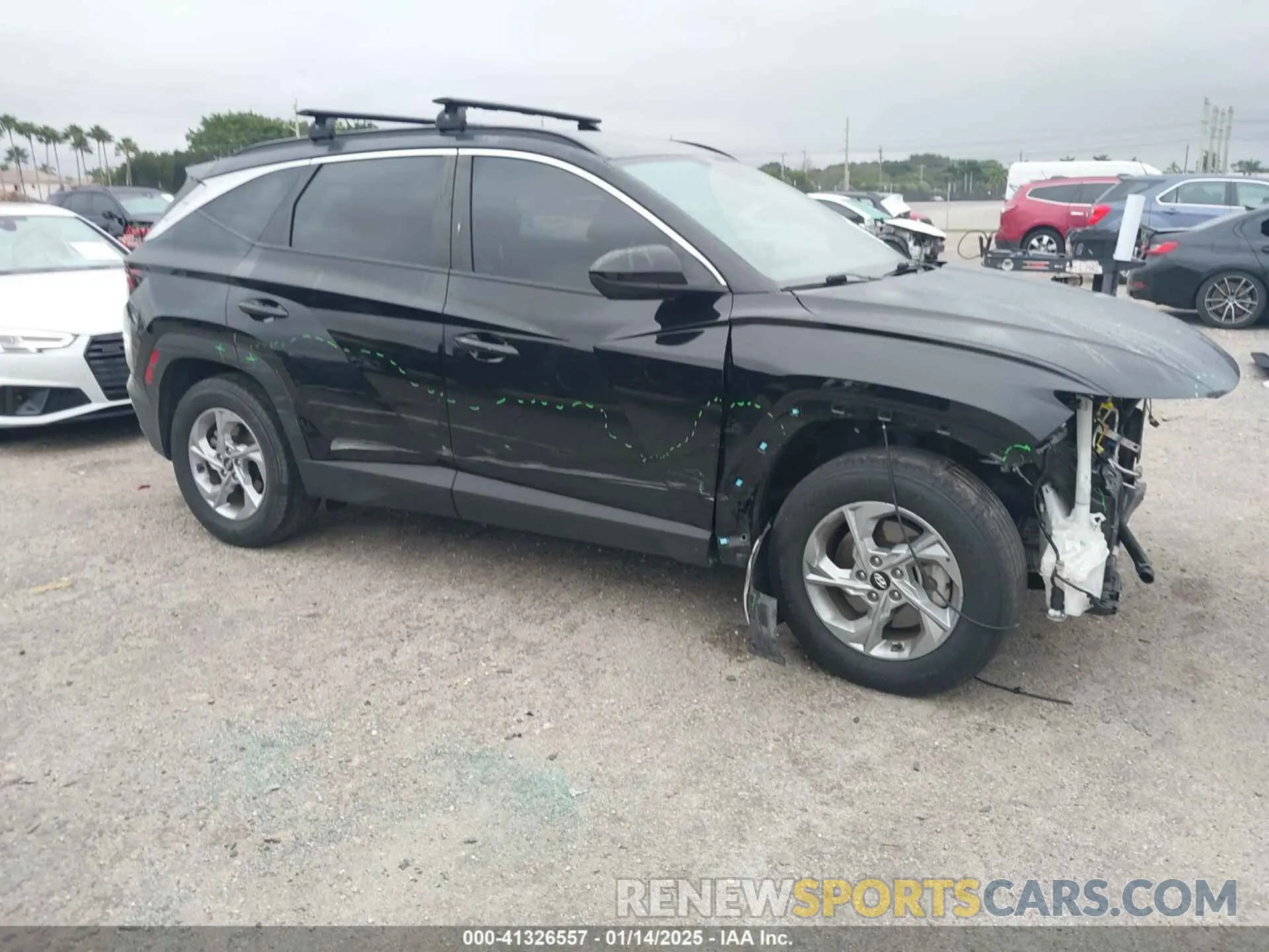 1 Photograph of a damaged car 5NMJB3DE7RH302260 HYUNDAI TUCSON 2024