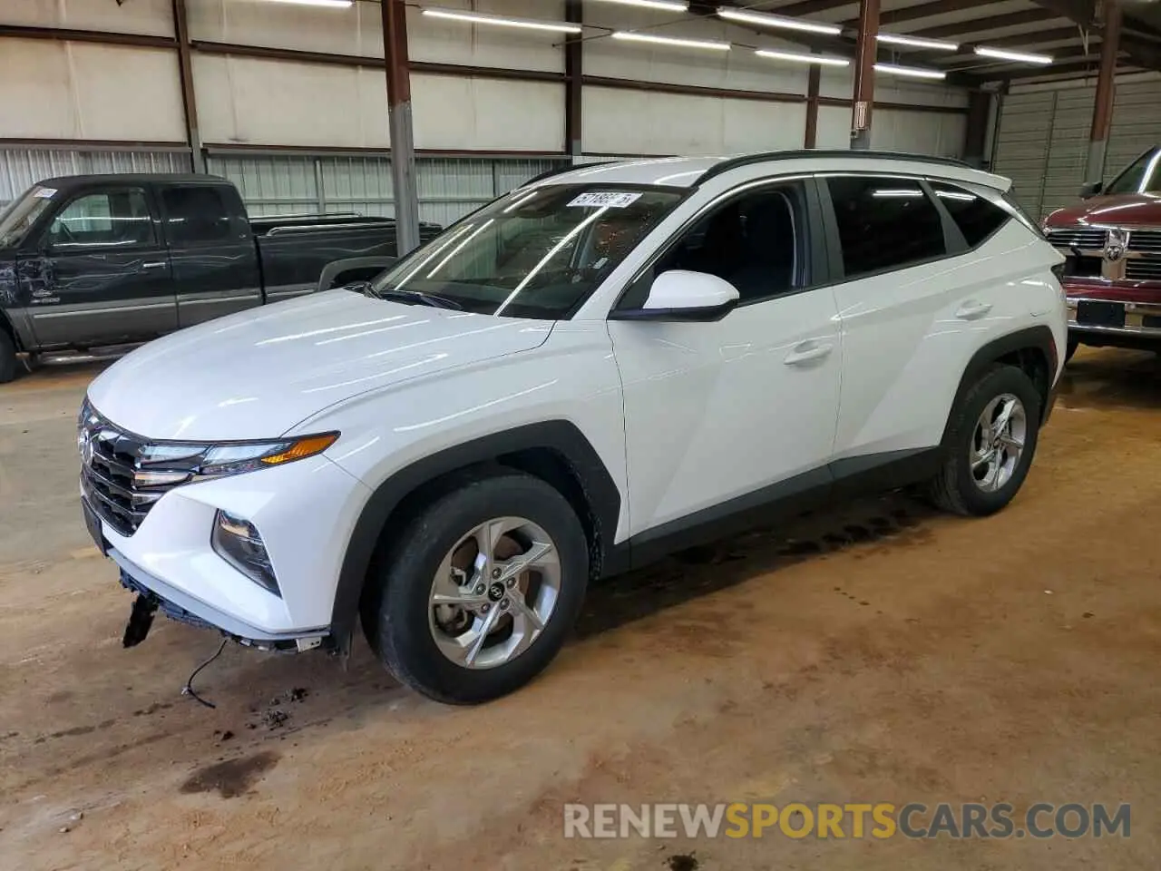 1 Photograph of a damaged car 5NMJB3DE7RH303361 HYUNDAI TUCSON 2024