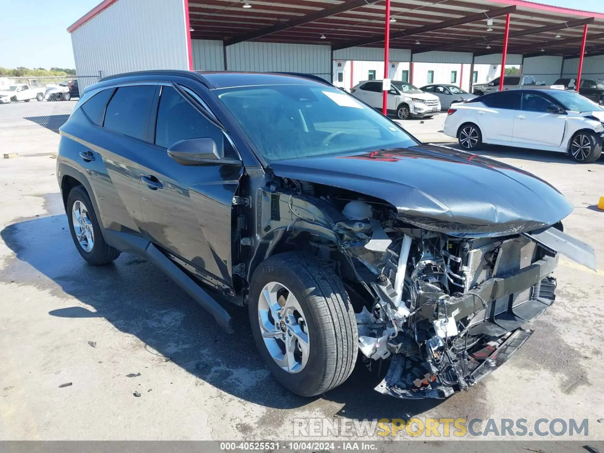 1 Photograph of a damaged car 5NMJB3DE7RH341947 HYUNDAI TUCSON 2024