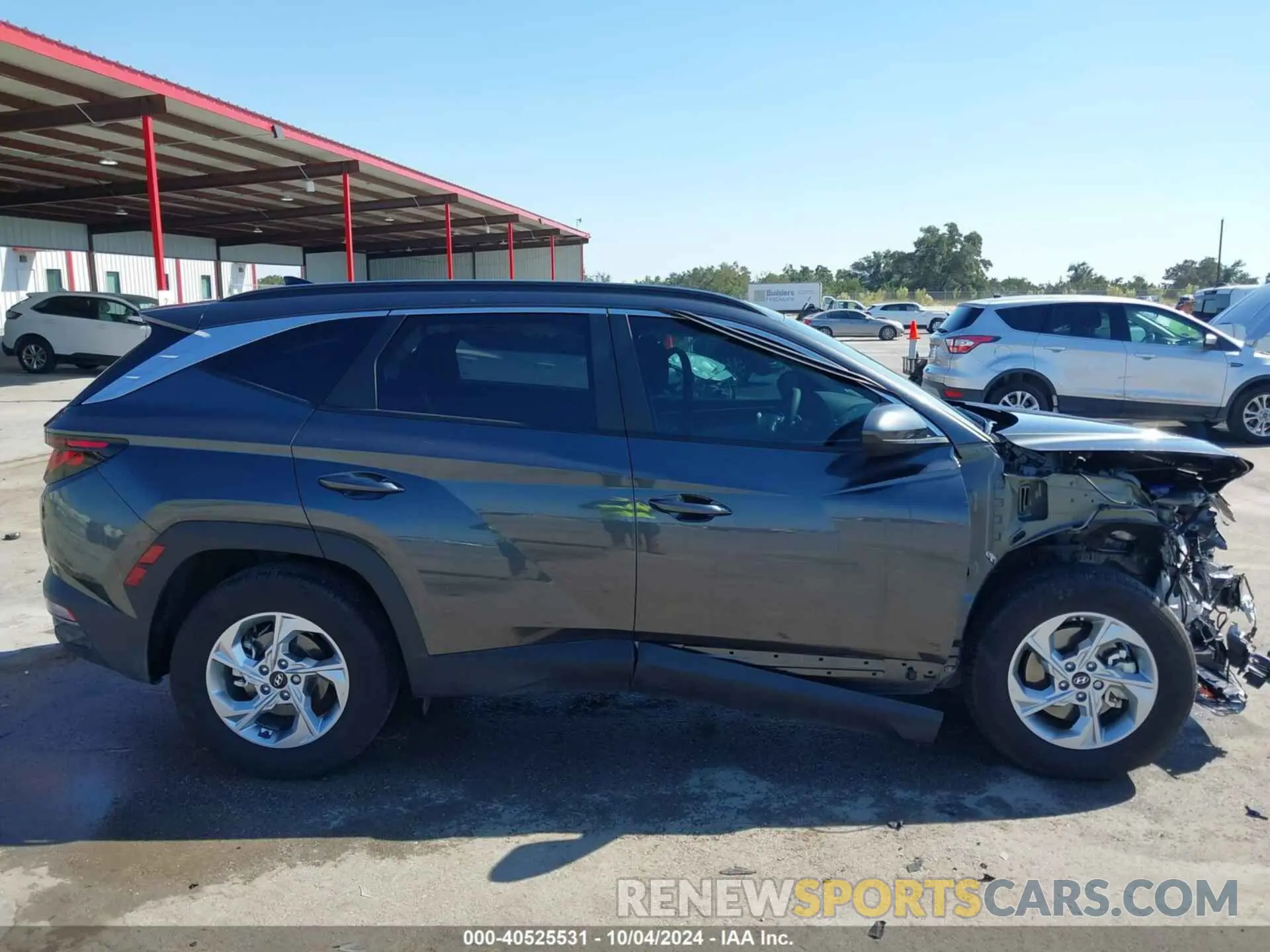 14 Photograph of a damaged car 5NMJB3DE7RH341947 HYUNDAI TUCSON 2024