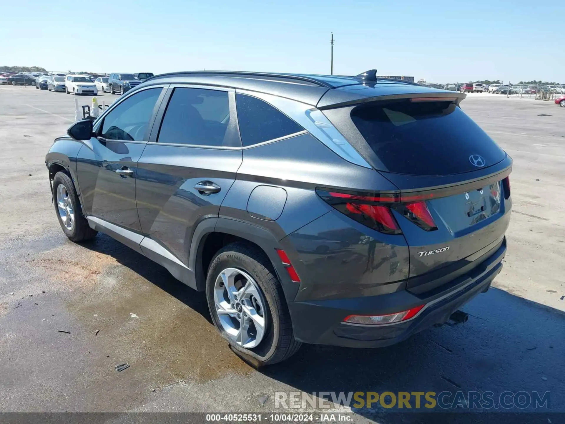 3 Photograph of a damaged car 5NMJB3DE7RH341947 HYUNDAI TUCSON 2024