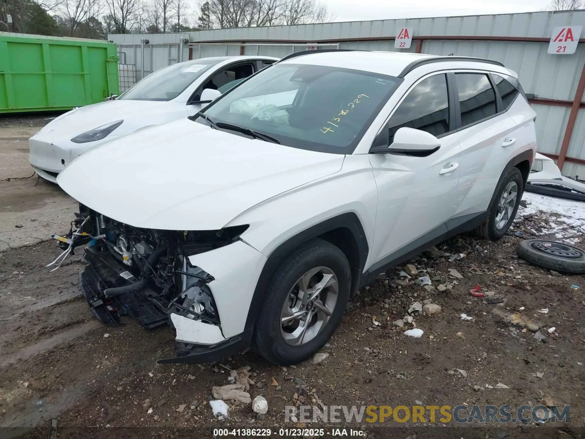 2 Photograph of a damaged car 5NMJB3DE7RH372356 HYUNDAI TUCSON 2024