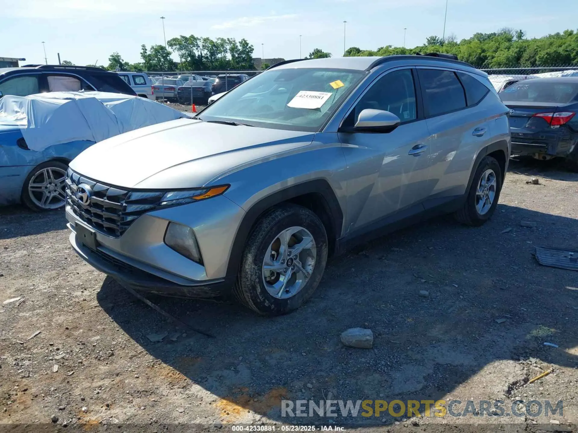 2 Photograph of a damaged car 5NMJB3DE7RH391103 HYUNDAI TUCSON 2024