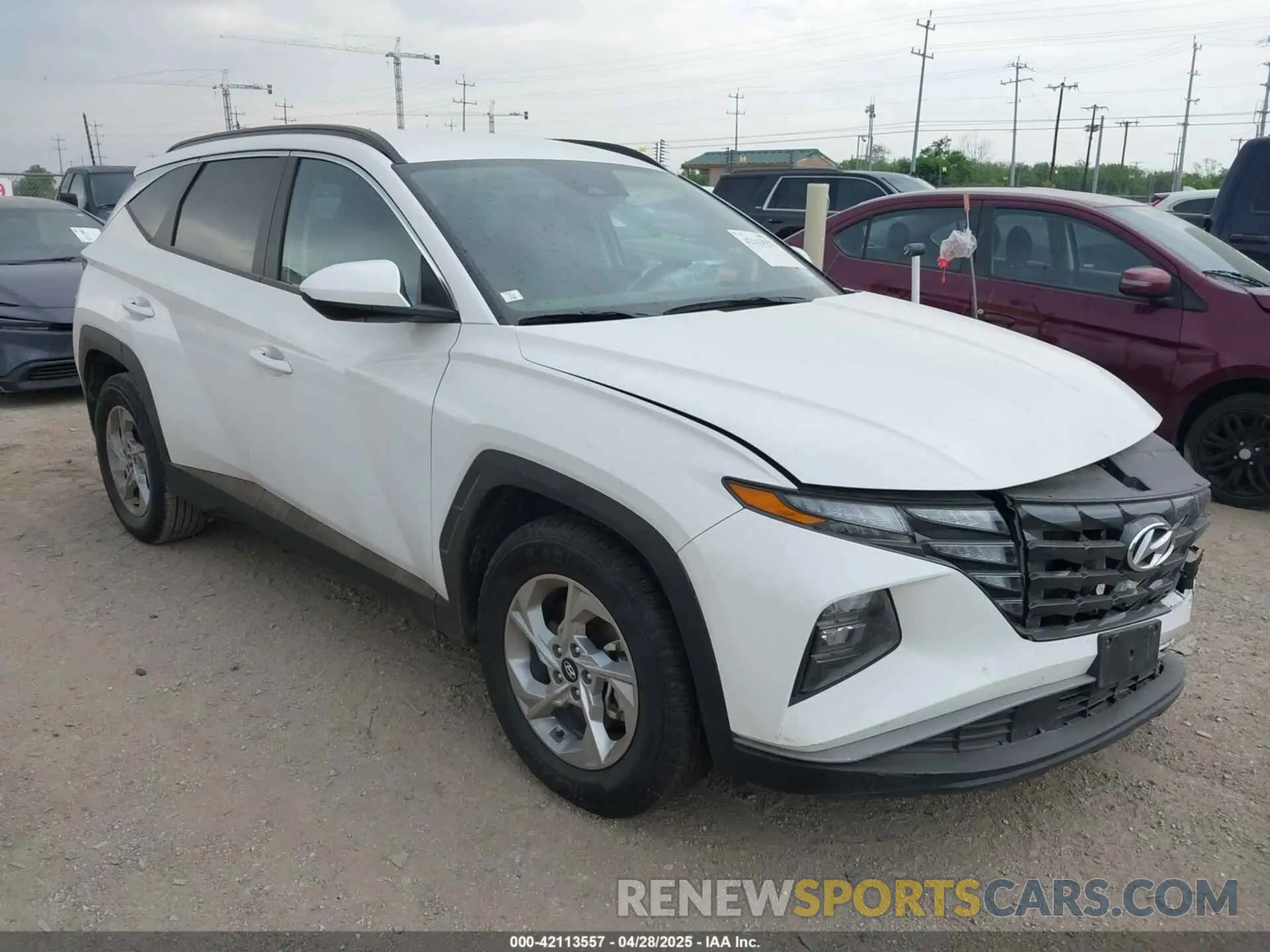 1 Photograph of a damaged car 5NMJB3DE7RH427985 HYUNDAI TUCSON 2024