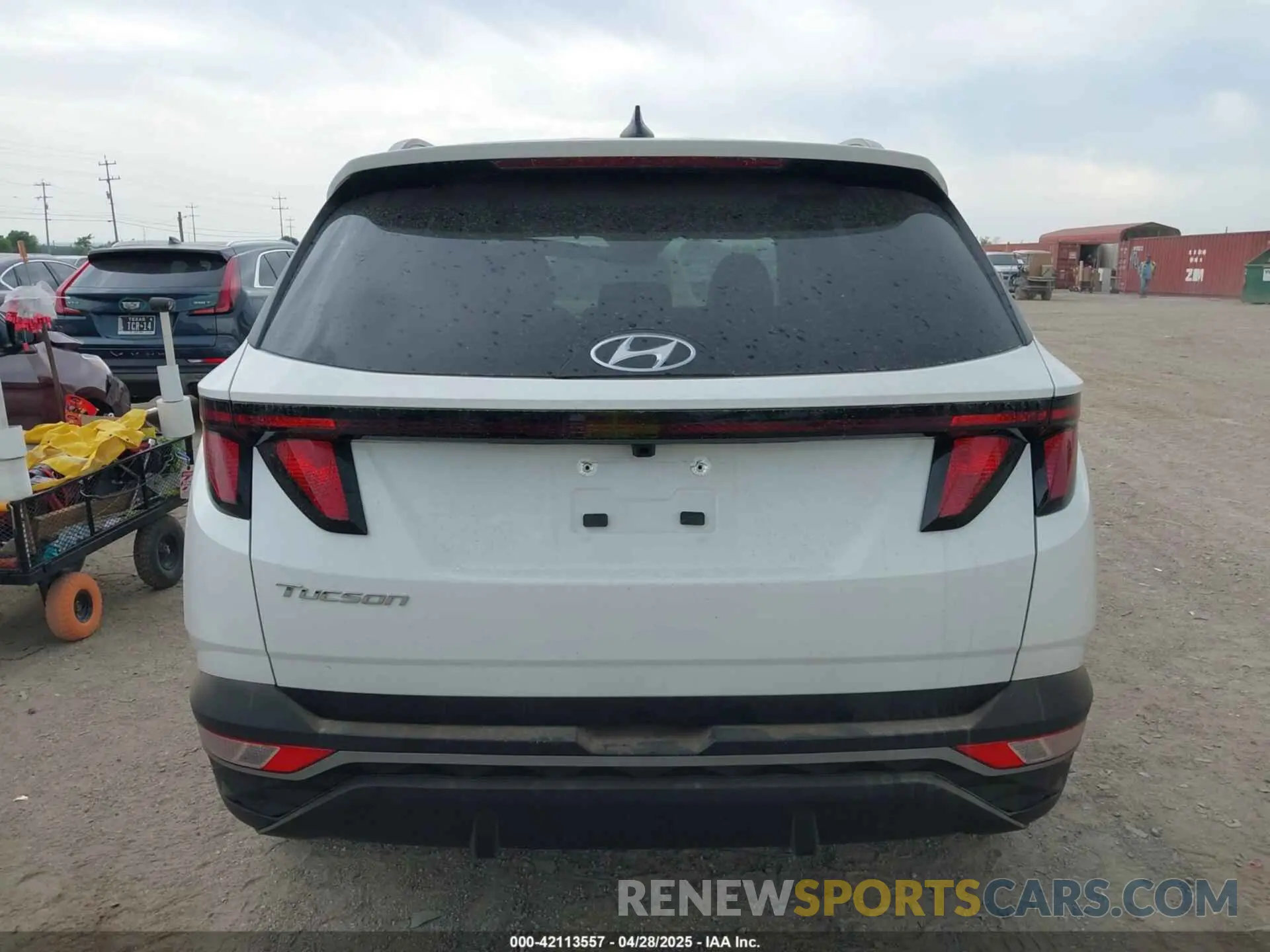 16 Photograph of a damaged car 5NMJB3DE7RH427985 HYUNDAI TUCSON 2024