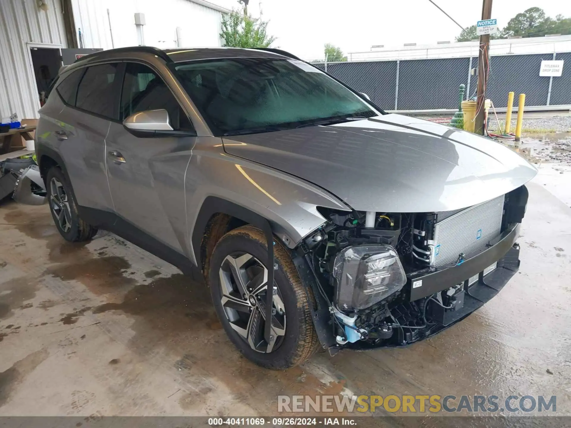 1 Photograph of a damaged car 5NMJB3DE7RH428750 HYUNDAI TUCSON 2024