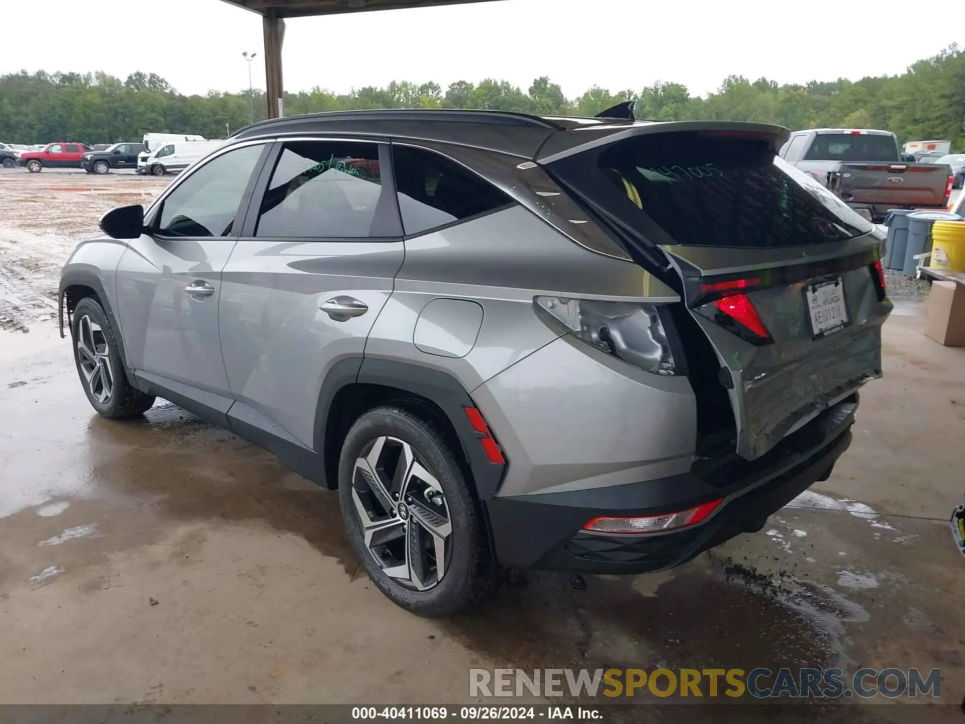 3 Photograph of a damaged car 5NMJB3DE7RH428750 HYUNDAI TUCSON 2024