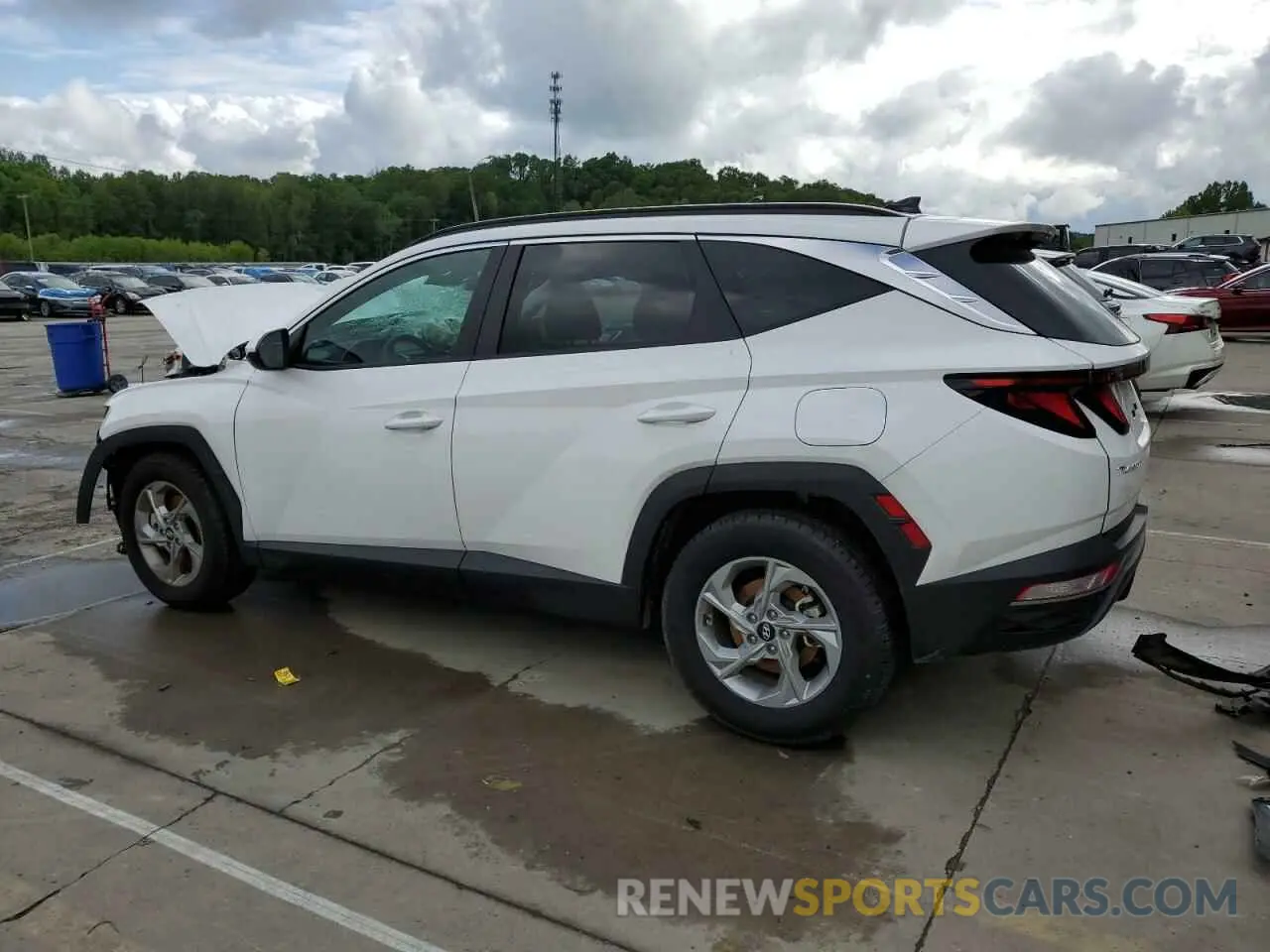 2 Photograph of a damaged car 5NMJB3DE8RH305359 HYUNDAI TUCSON 2024