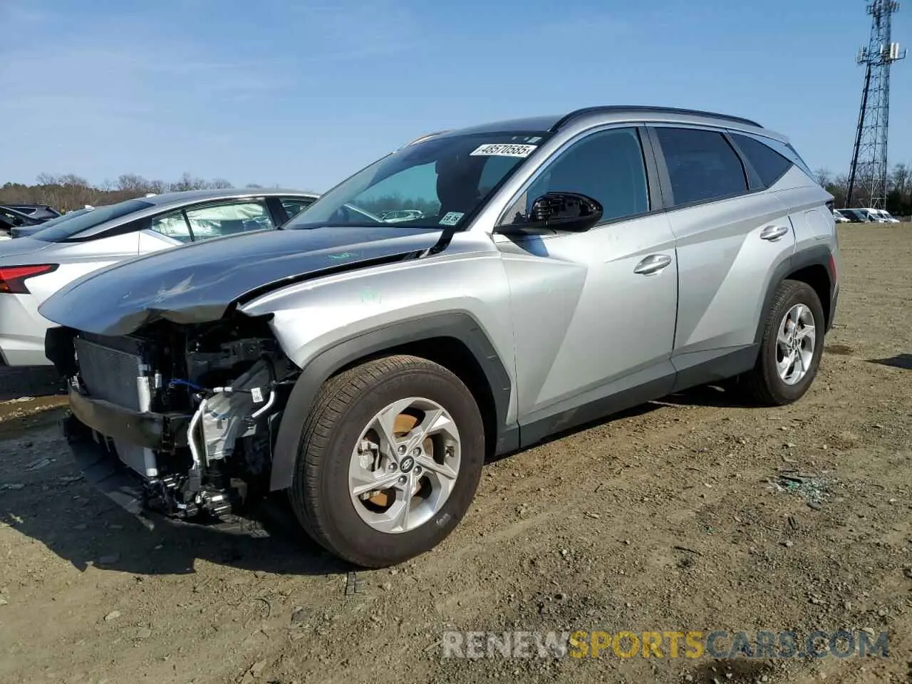1 Photograph of a damaged car 5NMJB3DE8RH321173 HYUNDAI TUCSON 2024
