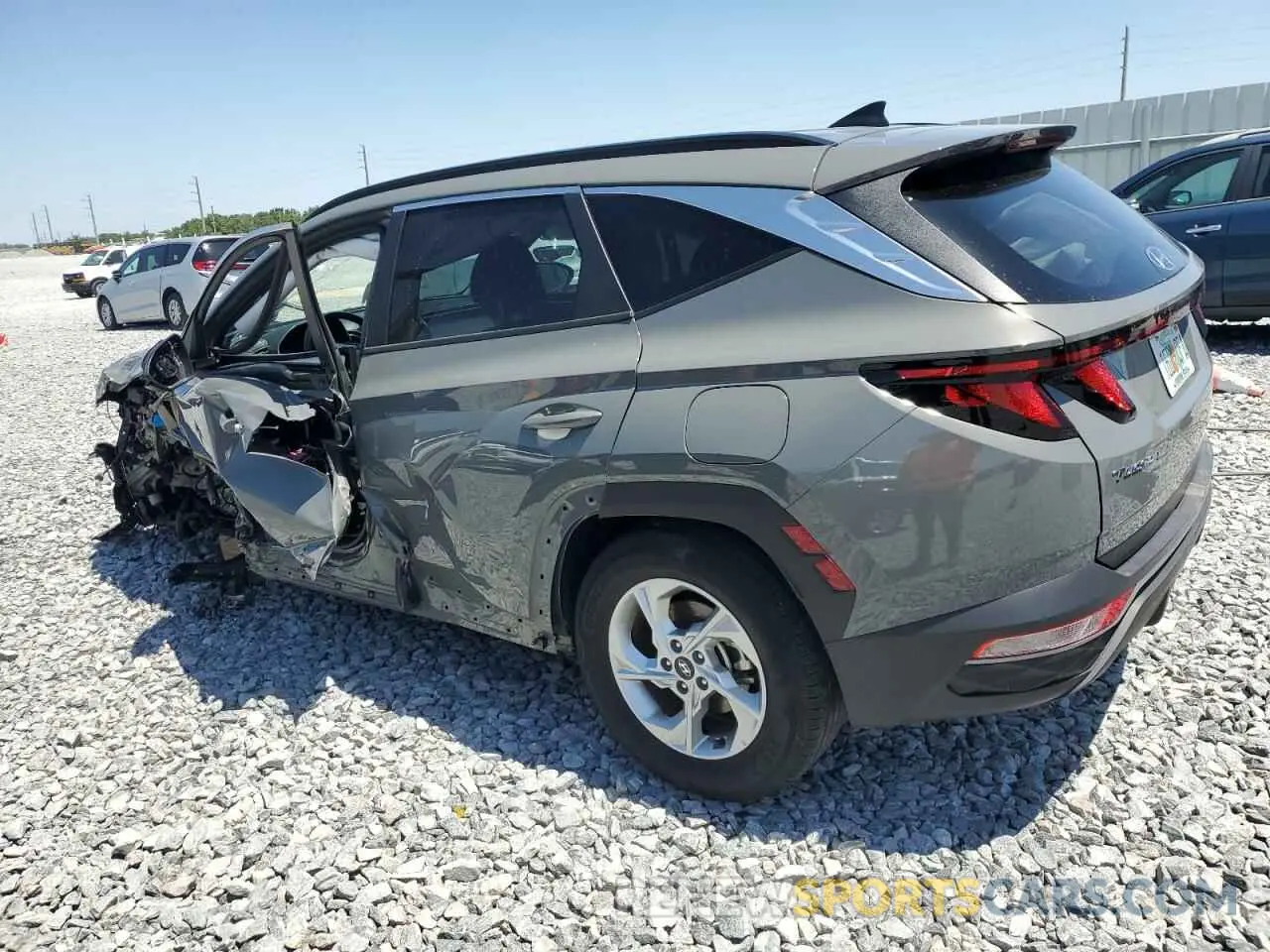 2 Photograph of a damaged car 5NMJB3DE8RH345182 HYUNDAI TUCSON 2024